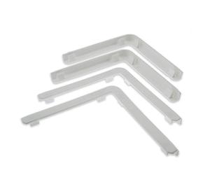Catering Parts UK Plastic Corner Guides/Runners/Protectors For Wire Coated Dishwasher Racks