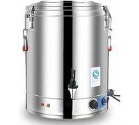 Catering Urn Hot Water Boiler Dispenser, Stainless Steel, 30-110°C Temperature Control for Cafe, Office, Home