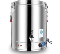 Catering Urn Hot Water Dispenser, Stainless Steel, Large-Capacity, 30-110°C Temperature Control for Cafes, Offices, Homes