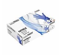 CateringBase Ltd Blue Nitrile Disposable Gloves, Large, Latex Free, Powder Free, Seamless, 100 Pack, Medical Examination