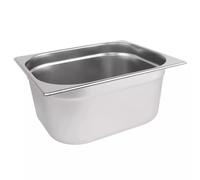 CateringBase Ltd Stainless Steel 1/2 Gastronorm Container, 150mm Deep