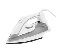 Caterlite 2.4 kW Steam Iron, White, Adjustable Steam Boost & Spray Function, Mess-Free Anti-Drip Technology, Self Cleaning Function, Auto Shut Off, CH356