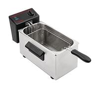 Caterlite Light Duty Deep Fryer, Stainless Steel 3.5Ltr Tank 2kW, 3.5L | Easy disassembly ensures rapid cleaning, with a thermal safety cut-out and an ergonomic heat-resistant basket handle.