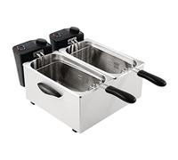 Caterlite Light Duty Fryer with Two 3.5L Tanks and Removable Inner Pot 2 x 2Kw