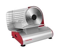 Caterlite Light Duty Meat Slicer Red Stainless Steel Food Cutter Electric Blade