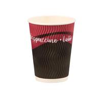 Caterpack 35cl Rippled Wall Hot Cups (25 Pack)