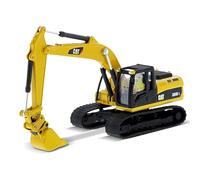 Caterpillar - 1:87 320D L Hydraulic Excavator with Multiple Work Tools Chat Diecast Masters 85652 - Excavator Accessories, Scale 1:87, Approx. 11.7 x 4.5 x 4.8 cm, 85652, Yellow