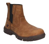 Caterpillar Women's Abbey Slip On Safety Boot in Tan | Size: 7 Caterpillar Tan 7