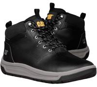 Caterpillar Apa Cush Mens Black Lace Up Casual Leather Boots