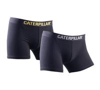 Caterpillar Workwear Boxer Shorts 2-Pack Black/Yellow Size: M Colour: M