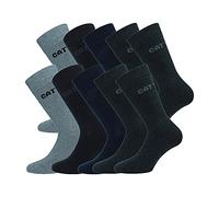 Caterpillar Business Socks 10 Pairs Socks Height Under Knee Cotton (Assorted, 6-9)