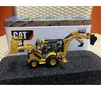 Caterpillar Cat 450E Backhoe Loader Ho Scale 1:87 By Diecast Masters #85263