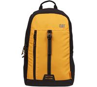 CAT Benali Urban Mountaineer Backpack - Black/Yellow, Durable Ripstop Fabric Backpack