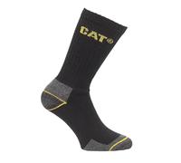 Caterpillar Crew Work Sock 3 Pair Pack Size Itm 14212-19501-01