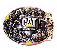 Caterpillar CAT Diesel Power Metal w/Enamel Accents Belt Buckle