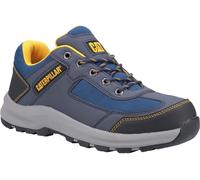 Caterpillar CAT Elmore Lo S1P navy steel toe/midsole safety work trainer