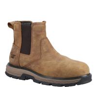 Caterpillar CAT Exposition Dealer S3 Steel Toe Work Safety Chelsea Boots Mens