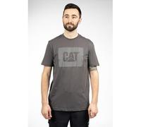 Caterpillar CAT Graphic grey cotton-mix short-sleeve T-Shirt #1010060