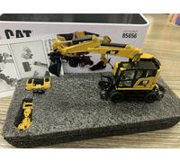 Caterpillar CAT M323F Railroad Wheeled Excavator HO 1/87 DieCast Masters #85656