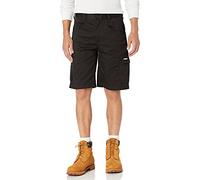 Caterpillar CAT Men's Classic Fit Work Cargo Short Stretch Tracker Shorts, Black, 32