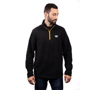 Caterpillar Cat Microfleece Quarter Zip Size XL Black 38522-71797-06