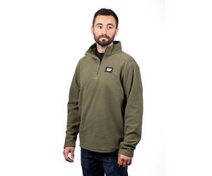 Caterpillar Cat Microfleece Quarter Zip Size XXL Green 38522-71798-07