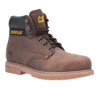 Caterpillar Men's Powerplant GYW Safety Boot Brown 8