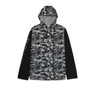 Caterpillar Hooded Long Sleeve Tee Sml Beige