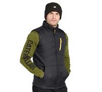 Caterpillar CAT Workwear Mens Essentials Quilted Bodywarmer Gilet Black, L