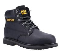 Caterpillar Safety Boot Powerplant S3 GYW Leather Black UK12 (EU46/US13)