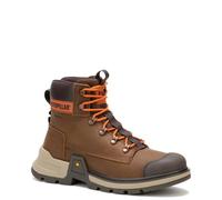 Mens CAT Leather Lace Up Waterproof Work Boots - Colorado Expedition WP
