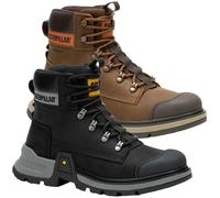 Mens CAT Leather Lace Up Waterproof Work Boots, Colorado Expedition WP
