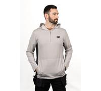 Caterpillar - Coolmax Quarter Zip Hoodie - Grey - X Large
