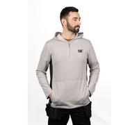 Caterpillar Coolmax Quarter Zip Hoodie Heather