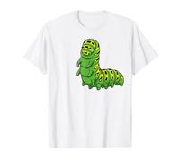 Caterpillar Costume Halloween Cosplay Design Value Graphic T-Shirt, Men, White, M