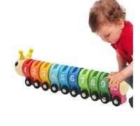 Caterpillar Counting, Caterpillar Counting Toy | Cognitive Developmental Educational Math Games | Game Count Color Recognition, Recognize Different