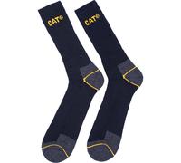 Caterpillar Crew Work Sock 3 Pair Pack Size Itm 14212-19501-01