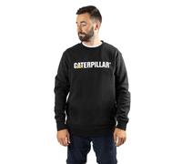 Caterpillar Crewneck Sweatshirt Men's Trainers, Size Med In Black
