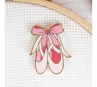 Caterpillar Cross Stitch Ballet Shoe Magnetic Needle Minder - for Cross Stitch, Sewing, Embroidery and Needlework Accessories, Dancer, Great Gift
