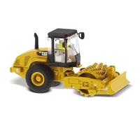 Caterpillar Diecast Masters 85247 Roller with Sheep's Foot Bandage, Scale 1:87, Approx. 7.3 x 2.5 x 3.8 cm, from 14 Years, Yellow