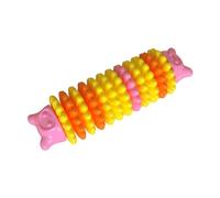 Caterpillar Dog Chew Toy - Slow Feeder Safe Bite-Resistant Caterpillar Shape Chew Toys,Puppies Teething Supplies, Dog Chewing Stick Flexible for Medium, Large Dogs in Yards, Homes