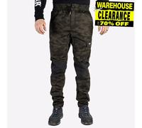 Caterpillar Dynamic Mens Workwear Protective Safety Trousers (Regular) Green