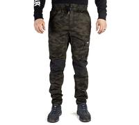 Caterpillar Dynamics Cotton Mens Green Outdoor Trousers - Dark Green - Size 40 (Waist)