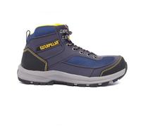 Caterpillar Elmore Mens Navy Safety Hiker Steel Toe/Midsole Work Boots