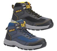 Mens Caterpillar Elmore Safety Hiker Steel Toe/Midsole Work Boots Sizes 6 to 13
