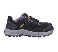 Caterpillar Female Elmore Work Shoe, Black, 3