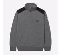 Caterpillar Essential 1/4 Zip Mens Classic Work Casual Pullover Sweatshirts