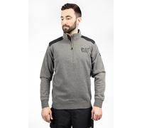 Caterpillar Essential 1/4 Zip Sweatshirt Size XL Grey 39483-73644-06