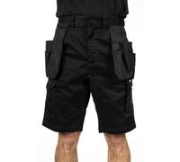 Caterpillar Essential Stretch Holster Short Size 30 Black 39492-73664-03"