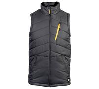 Caterpillar Essentials Body Warmer Mens Black Gilets Nylon - Size Medium